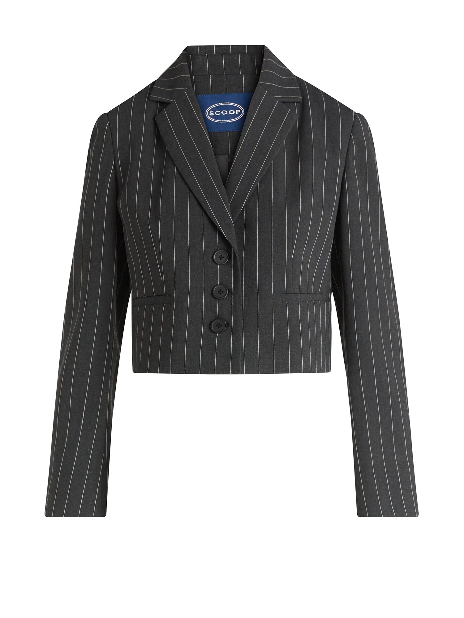 Scoop Women’s Cropped Blazer, Sizes XS-XXL