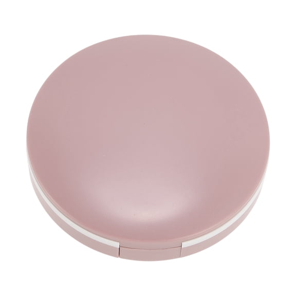 Unique Bargains 1 Set Contact Lens Case Round Lens Storage Case Pink