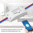 thumbnail image 2 of Mistaha Smart Home WiFi Bluetooth Dual-mode Switch Voice Control Timer Power Switch 10A Remote Control APP Control 5-pack, 2 of 6