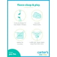thumbnail image 5 of Carter's Child of Mine Baby Boy Sleep and Play, One-Piece, Sizes Preemie-6/9M, 5 of 6