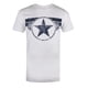 thumbnail image 1 of Captain America - Camiseta Logotipo para Hombre (Blanco), 1 of 2