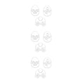 thumbnail image 3 of Cateissary Molde para repujado de galletas, moldes de Pascua lavables, herramienta decorativa para hornear Type4 NO4, 3 of 6