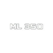 Genuine OE Mercedes-Benz Nameplate - 164-817-12-15