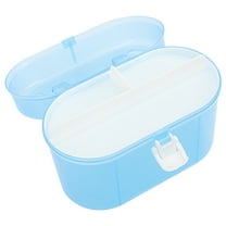 WRITWAA compartment storage box Storage Box Plastic Handheld General Users Travel 1Set