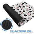 thumbnail image 6 of Long Mouse Pads for Desk,White Cow Spot Pattern Desk Mats on Top Of Desks, Desk Mouse Pad Extra Large with 3mm Non-Slip Base and Stitched Edge for Gaming,Office,Work,Home 35.4"x15.7", 6 of 6