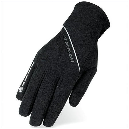 UPC: 0797698311661 | 73HE 11 Size Heritage Polarstretch Fleece Horse Riding Equestrian Glove Black
