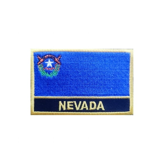 Uijokdef 1 PCS Nevada Flag US State Flag  Patch