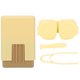 thumbnail image 1 of Caja para lentes de contacto, removedor de pinzas, portátil, a prueba de polvo, kit de viaje para lentes de contacto, color amarillo, 1 of 14