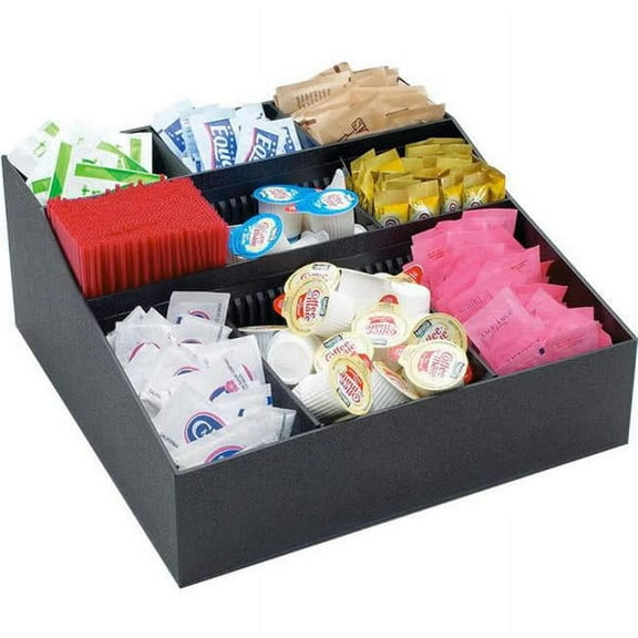 Cal-Mil 1260 Condiment Organizer 9 Section Horizontal