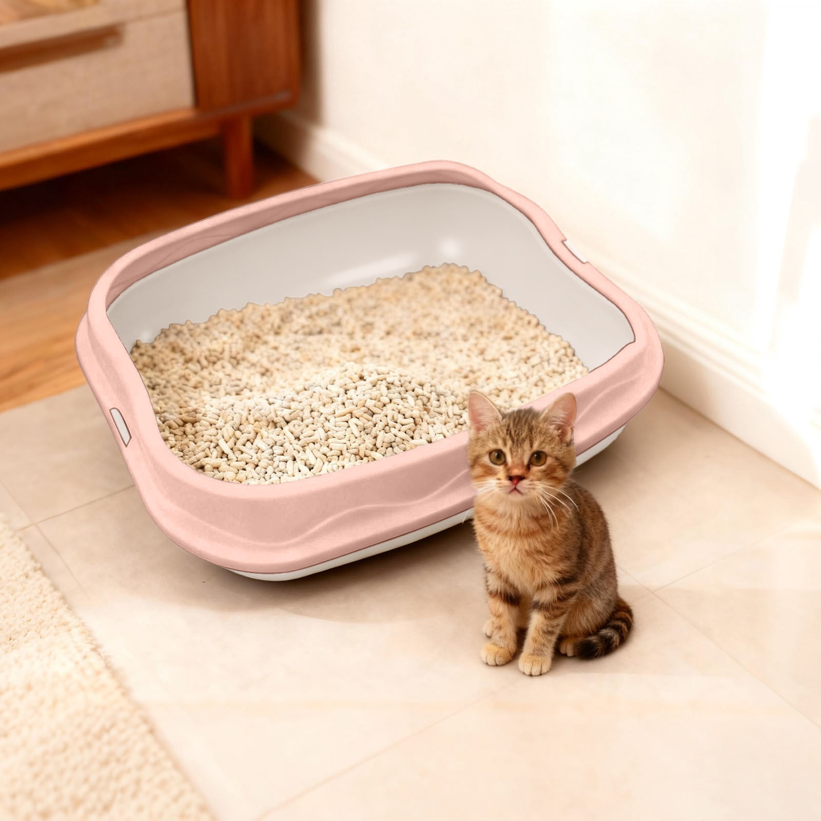 Pet Owners Choice Cat Litter Solution for Control with Breathable Design and Clear into Usage