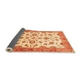 thumbnail image 2 of Ahgly Company Indoor Square Oriental Orange Traditional Area Rugs, 6' Square, 2 of 4
