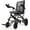 E10-12AH, variant on Electric Wheelchair for Adults & Seniors, 15-Mile Range with 12Ah Lithium Battery, All-Terrain Power Wheelchair with 500W Motors, Airline Approved Portable Motorized Wheelchair