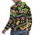 thumbnail image 6 of Cauagu Mardi Gras3 for Men's Pullover Hooded Sweatshirt Athletic Casual Hoodie Aautumn Hoodie Sweatshirt for Men Pullover Casual Hooded Sweatshirt-Large, 6 of 7