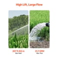 thumbnail image 2 of VEVOR 1HP Deep Well Submersible Pump Stainless Steel Water Pump 31.7 GPM 207 ft, 2 of 9