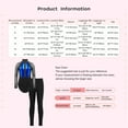 thumbnail image 7 of iiniim Girls Dance Unitard Ice Skating Outfits Long Sleeve Gymnastics Leotard with Yoga Leggings Pants Set Activewear Gold 8, 7 of 7