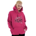 thumbnail image 3 of Support The Fight Breast Cancer Aware Hoodie Sweatshirt Women Brisco Brands X, 3 of 6