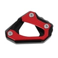 thumbnail image 3 of Black Red Motorcycle Kick Stand Pad Extension Side Stand Plate for YAMAHA MT10, 3 of 3