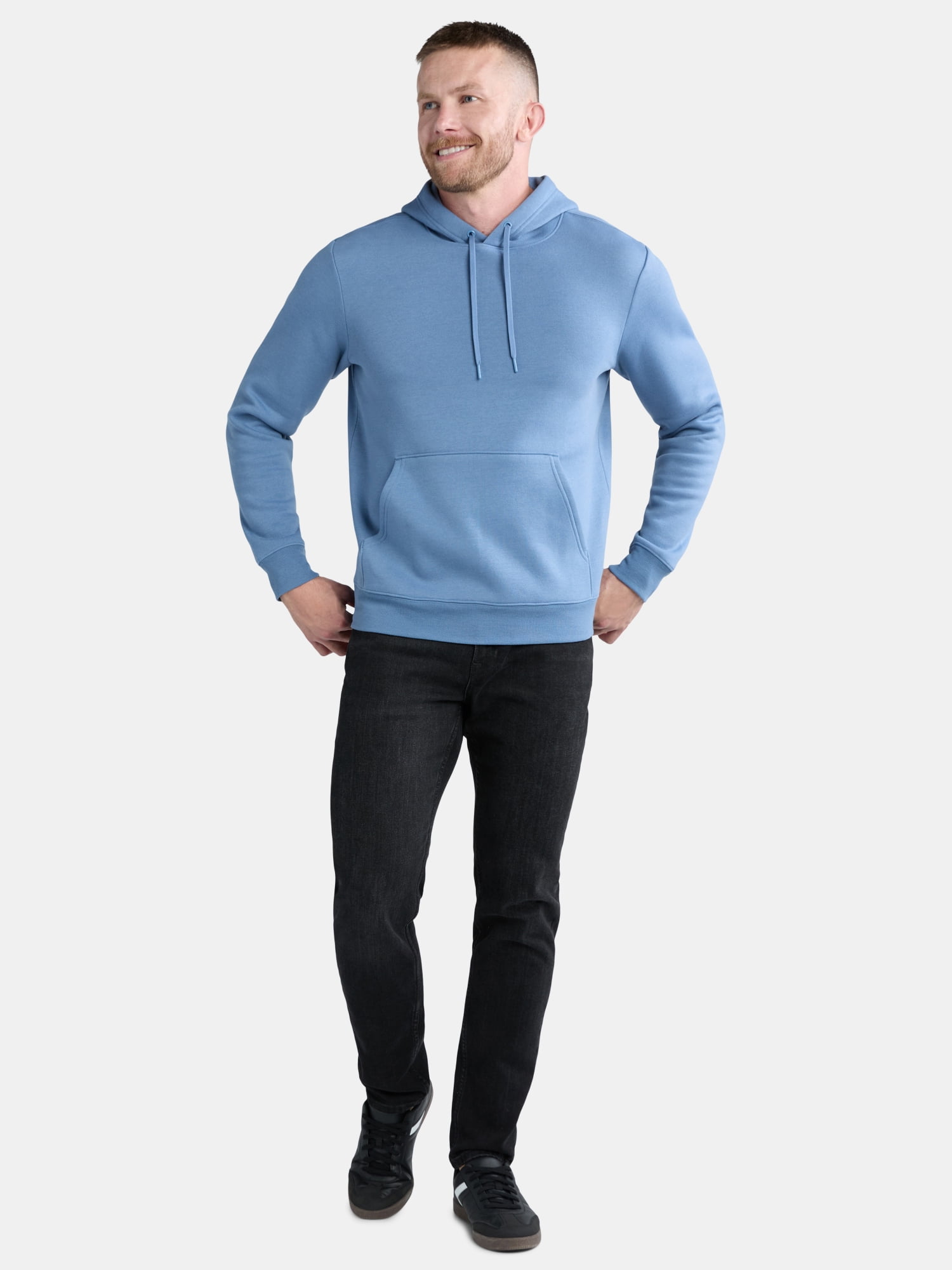 Athletic Works Men's and Big & Tall Men's Fleece Hoodie, Sizes XS-4XLT