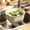 Double Layer Colander Under $5 a5, variant on Usloyux Double Layer Colander Two Tier Wash Basin, Kitchen Fruit Vegetable Rinsing Draining Container, Plastic Food Washing Bowl for Daily Household Meal Prep, Countertop Sink Storage Bin