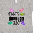 thumbnail image 4 of Inktastic Mommy's Fishing Buddy with Colorful Fish Girls Toddler Dress, 4 of 5