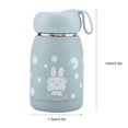 thumbnail image 1 of Wifehelper Taza al vacío de acero inoxidable, ligera, portátil, con dise?o de conejo, taza térmica, botella de agua, hogar, viajes, oficina, escuela, picnic (azul) Ecomeon  no, 1 of 4