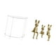thumbnail image 5 of Mesa Auxiliar De Conejo De Acrílico Para Espacios Pequeños Con Estatuas Familiares, Mesa Auxiliar Decorativa, Mesita De Noche, Adorno Central, 5 of 8