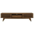 thumbnail image 3 of Allora Mid-Century Wood TV Stand for TVs up to 70" in Walnut, 3 of 6