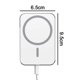 thumbnail image 5 of Cargador de coche inalámbrico magnético compatible con teléfonos móviles Apple iPhone 8 y superiores compatible con teléfonos móviles de carga inalámbrica HuaweiBlanco Fokelyi 223249-1, 5 of 7