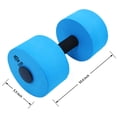 thumbnail image 5 of Elevon Juego Completo De Entrenamiento De Natación Que Incluye Pesas Con Agua, Cinturón Flotante Y Boya De Tracción, Flotador Para Piernas, Color Azul, 5 of 5