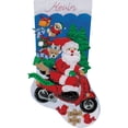 thumbnail image 2 of Kit Appliqué Feutre Père Noël pour Scooter-18 Pouces de Long, 2 of 2