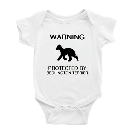 

Warning: Protected by A Bedlington Terrier Dog Funny Baby Bodysuits (White 18-24 Months)