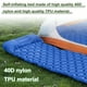thumbnail image 2 of Colchón Inflable para Acampar Al Aire Libre Con Almohada Colchoneta Dormir () Azul, 2 of 3