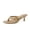 Tan, variant on Marlin Low Kitten Heels for Women, Thong Style Dressy Heeled Womens Sandals with Adjustable Buckle Closure