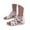 White, variant on Women's Open Toe Gladiator Sandals, Breathable Low Heel Walking Shoes for Summer Style,Black,US:5.5