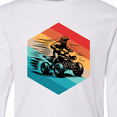 thumbnail image 4 of Inktastic Four Wheeling Atv off Roading Retro Long Sleeve Youth T-Shirt, 4 of 5