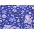 thumbnail image 1 of Ahgly Company Indoor Rectangle Patterned Purple Mimosa Purple Area Rugs, 7' x 9', 1 of 6