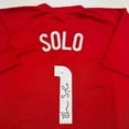 thumbnail image 2 of Autographed/Signed Hope Solo Red Soccer Team USA World Cup Jersey JSA COA, 2 of 4
