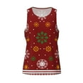 thumbnail image 4 of Xecao Merry Christmas Men's Tank Top Workout Quick Dry Sleeveless Gym Jogging Muscle Shirts Summer Swim Beach Tops, 4 of 9