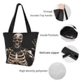 thumbnail image 4 of Disketp Cyber Skeleton With Tattoos for Women’s Casual Shoulder Tote Bag Cross-body Handbags for Shopping, Travel and Daily Use, 4 of 6