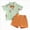 Light Green, variant on Gerichy Toddler Boys Clothes Baby Boy Outfit Sets Kids Toddler Baby Boy Easter Outfits Set Bunny Print Shirt with Bow Tie and Shorts 2pcs Suit
