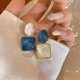 thumbnail image 5 of Pendientes bohemios con pasador para mujer, joyería de boda, pendientes llamativos bohemios, pendientes colgantes a la moda para mujer, regalo de joyería para mujer, 5 of 5