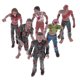 thumbnail image 4 of WORGEOUS 6 PCS Zombie Dolls Modelos estáticos Figuras Juguetes para niños, 4 of 8