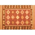 thumbnail image 1 of Ahgly Company Indoor Rectangle Southwestern Orange Country Area Rugs, 5' x 8', 1 of 1