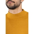 thumbnail image 6 of X RAY JEANS Mens Mock Neck Sweater Pullover, Mustard, 3XL, 6 of 10