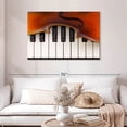 thumbnail image 2 of Elephant Stock Classical Instruments Wall Art - Horizontal Canvas Wall Art - Living Room Wall Decor - Music Canvas - Brown And Black Decor - 45" x 30", 2 of 8
