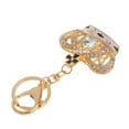 thumbnail image 6 of hengtong 4xCrystal Key Charm Pendant Bag Key Chain Keychain Crown White, 6 of 7