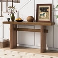 thumbnail image 2 of Wood Console Table for Entryway Long Sofa Table Rectangular Narrow Farmhouse Entryway Table for Entrance, Hallway, Living Room, 2 of 9