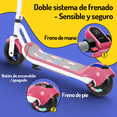 thumbnail image 3 of Scooter eléctrico infantil Honey Whale E2 Rosa, 3 of 8