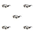 thumbnail image 2 of tamizeot Reader Glasses Large Frame Reading Eyewear Lens Square Design Transparent Computer Sweet Gift Type 1 5Set, 2 of 6