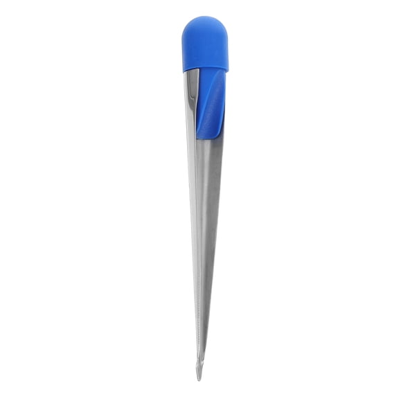 POPETPOP Marine Rope Splicing Tool with Stainless Steel Body and Blue Head Comfortable Plastic Handle for Boat Use